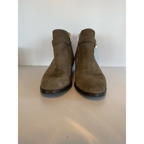 Coach Coleen Suede Bootie in Fatigue Size 6.5 - Picture 4 of 9